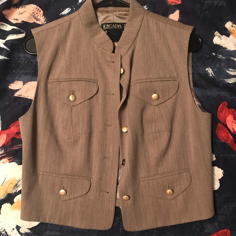 Gray Escada Vest